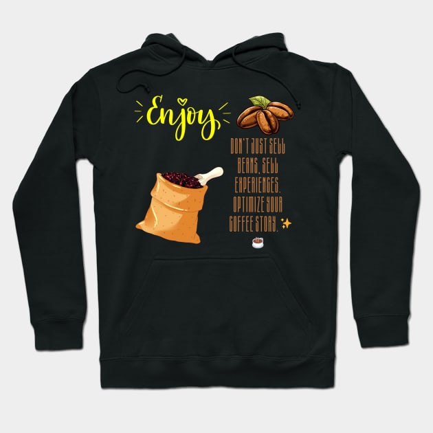 Brew Beyond the Bean: Craft Unforgettable Coffee Experiences (SEO Optimized) Hoodie by Inspire Me 